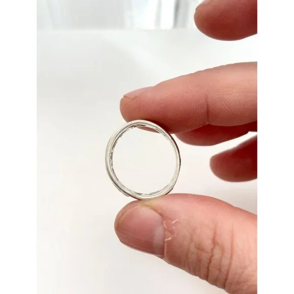 Thai Made Good Luck Elephant Figural 925 Sterling Silver Vintage Ring - sz 6.25 - Picture 11 of 11